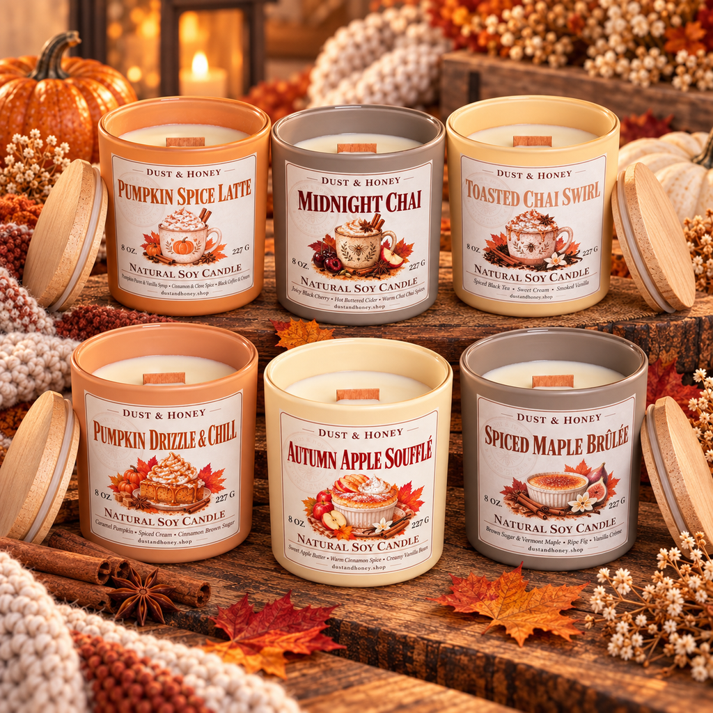 Fall Collection • Soy 10oz Candles