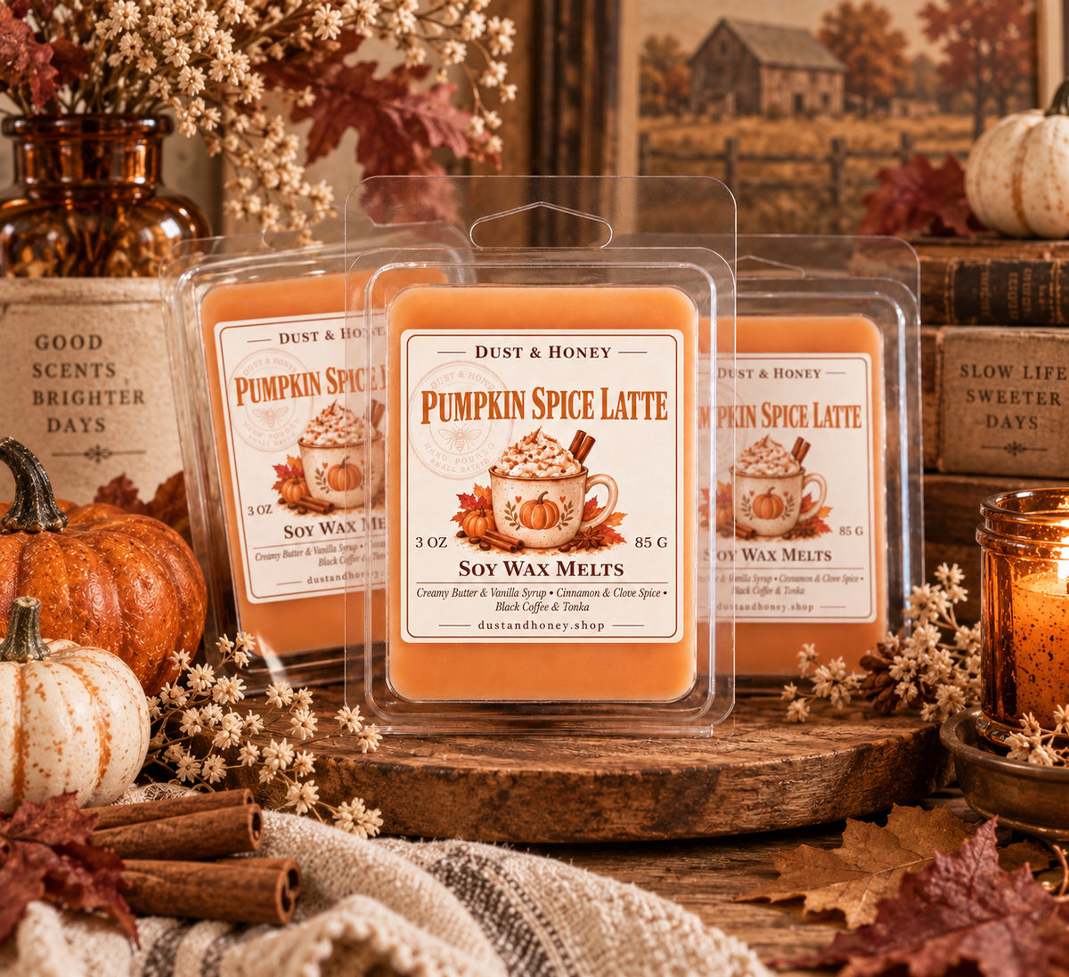 Fall Collection • Soy Wax Melts