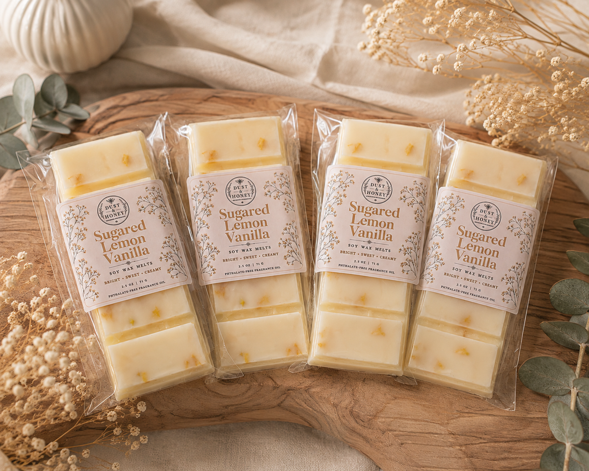 Sugared Lemon Vanilla • Wax Melts