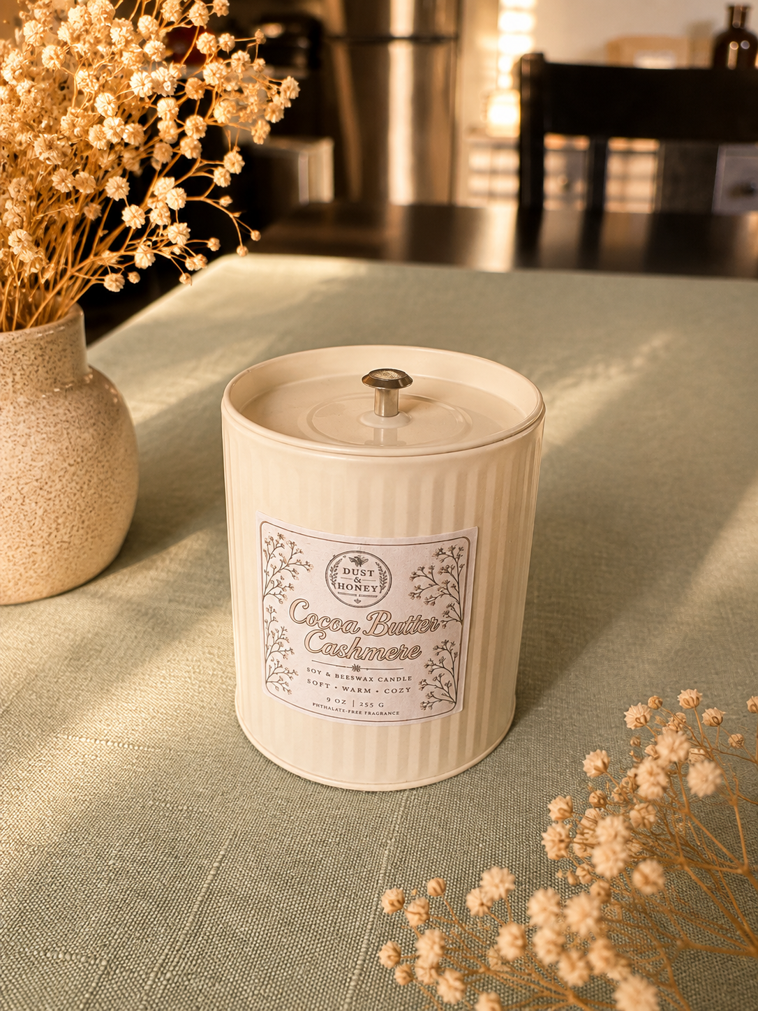 Cocoa Butter Cashmere • Soy Candle