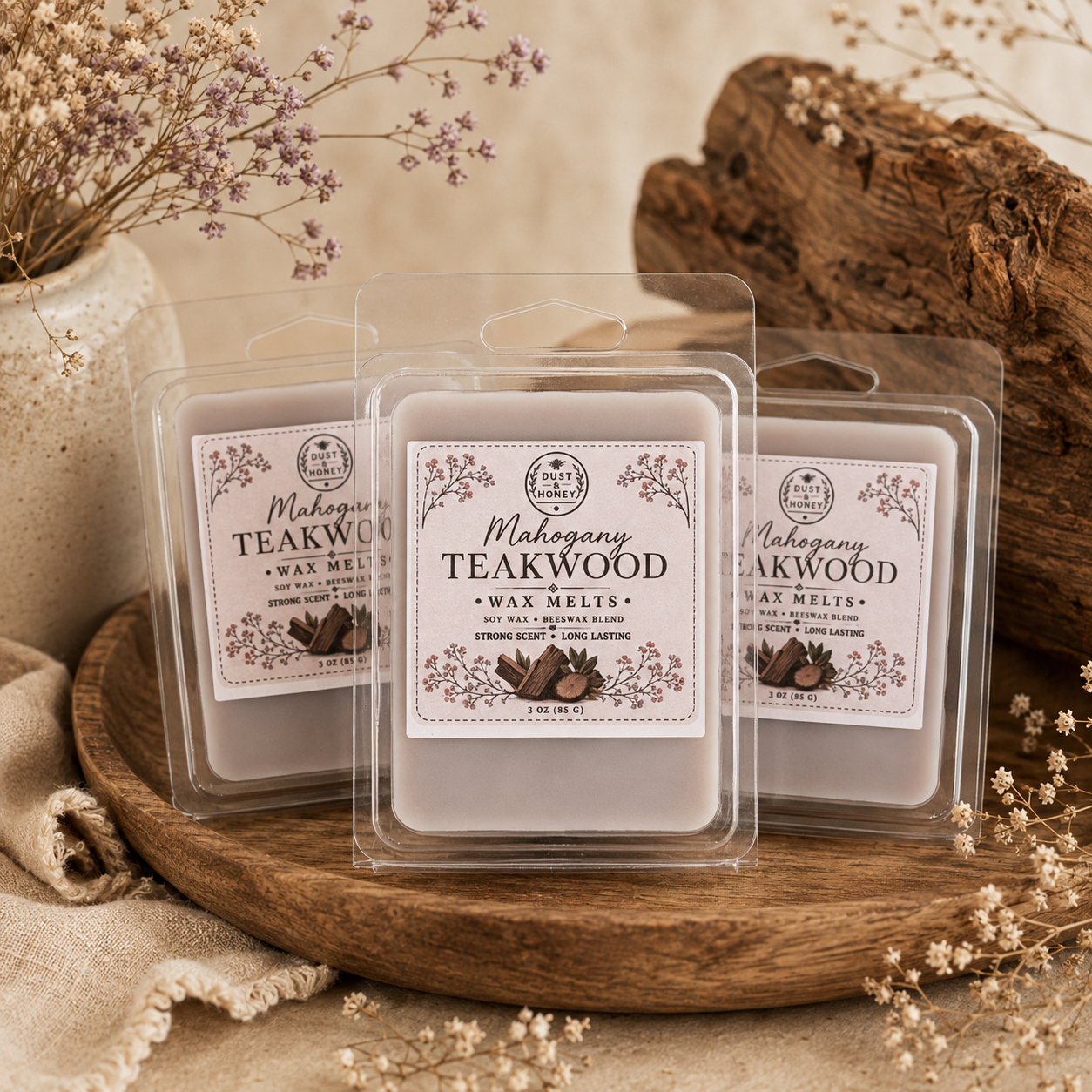 Mahogany Teakwood Wax Melts