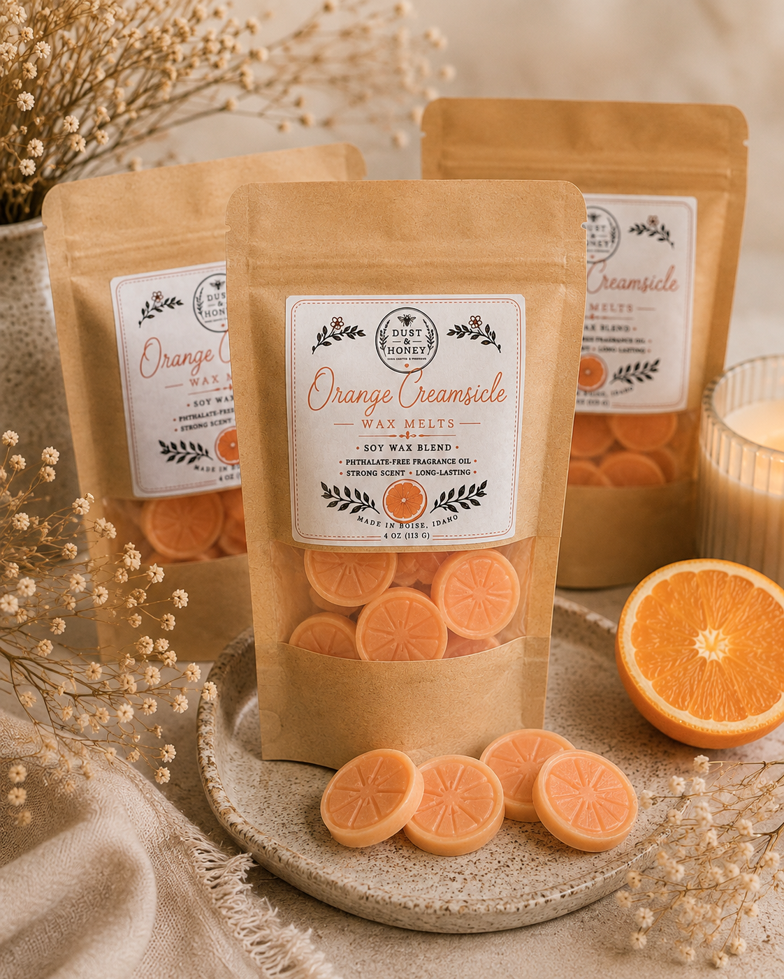 Orange Creamsicle Wax Melts