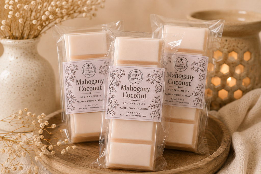 Mahogany Coconut • Wax Melts