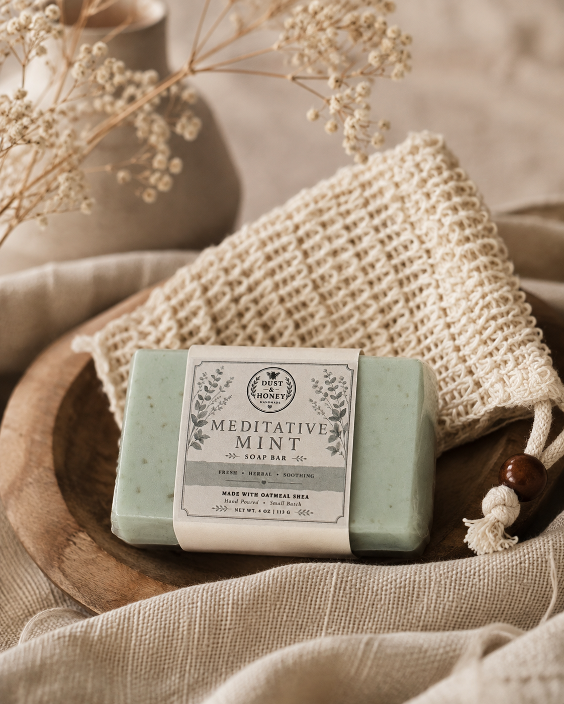 Meditative Mint • Oatmeal Shea Soap