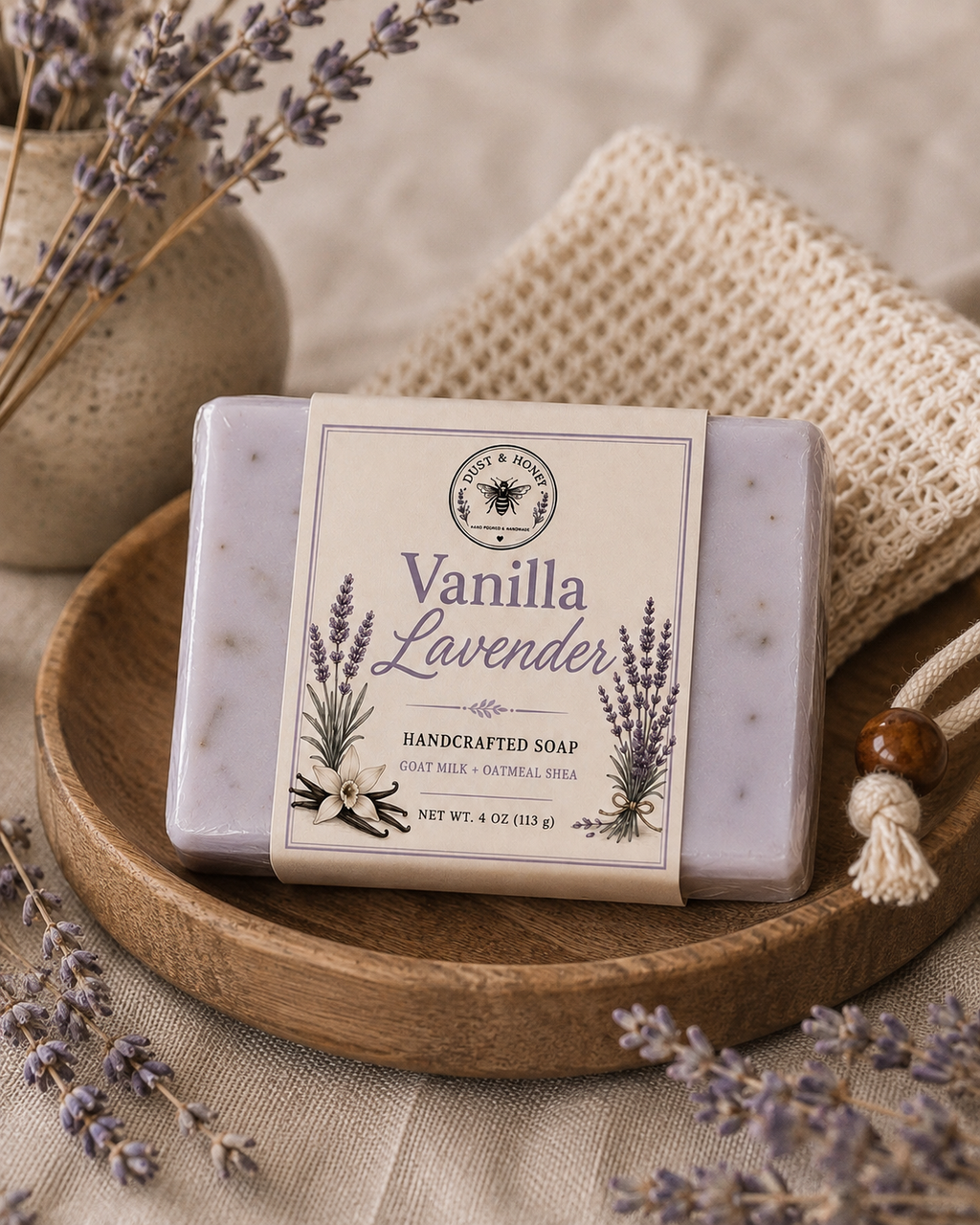 Vanilla Lavender • Goat Milk Soap