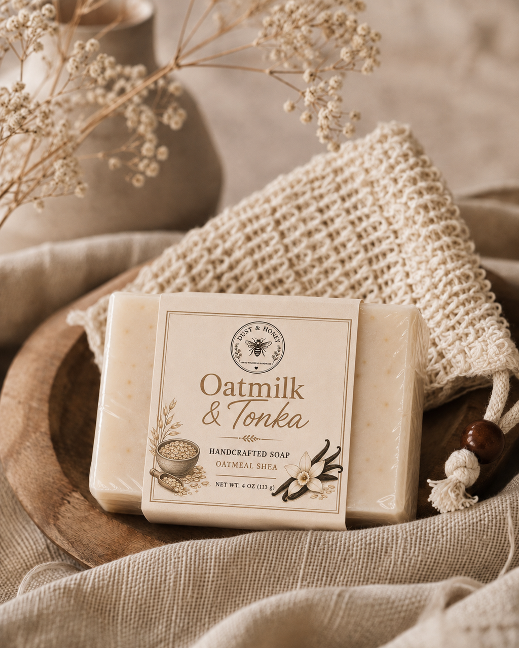 Oatmilk & Tonka • Oatmeal Shea Soap