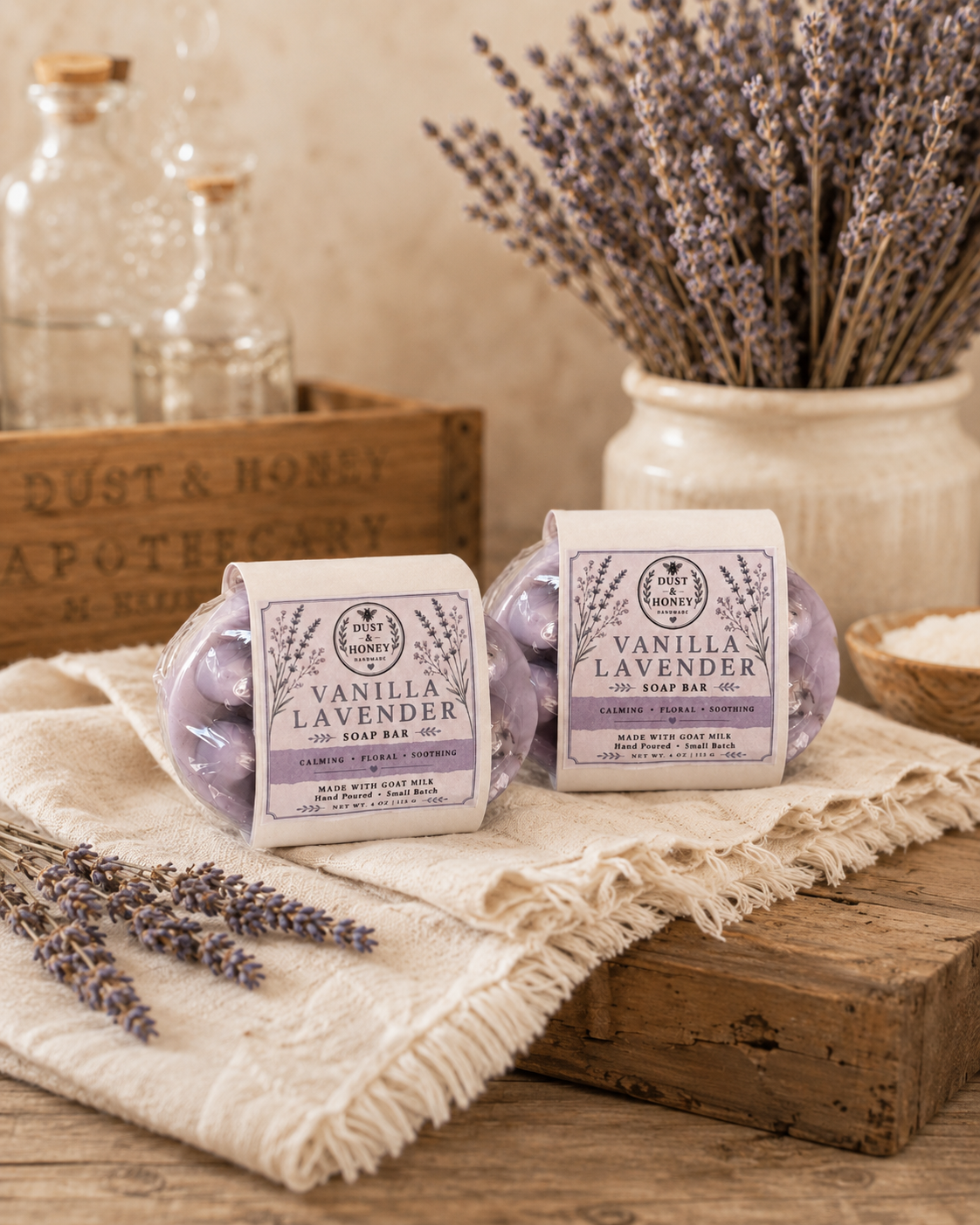 Lavender Vanilla • Soap Bar
