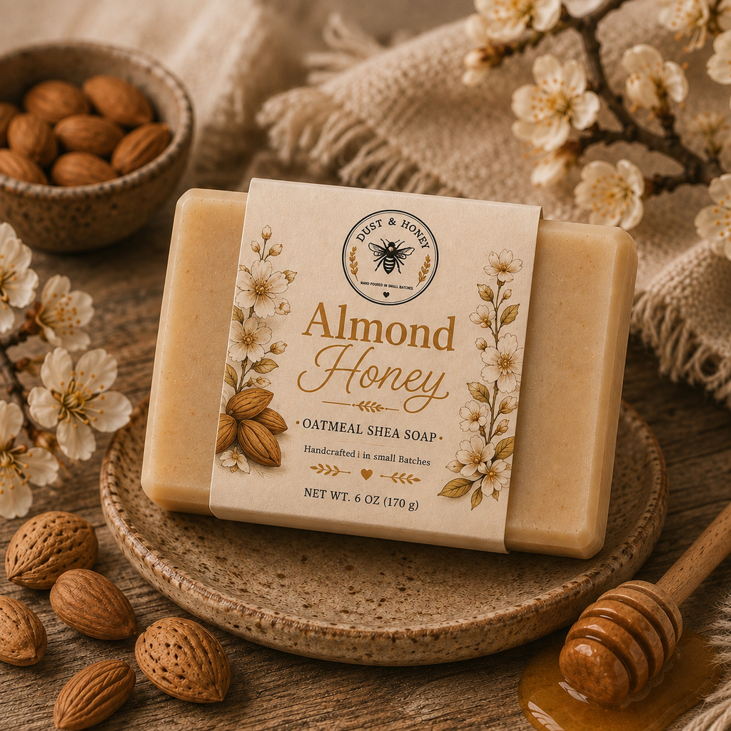 Almond Honey • Oatmeal Shea Soap