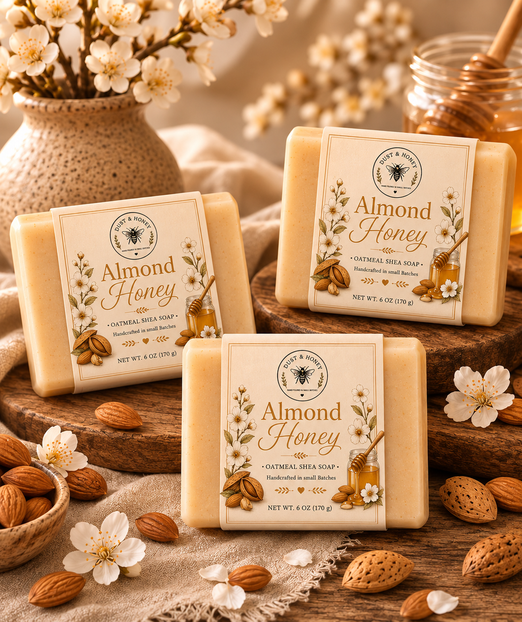 Almond Honey • Oatmeal Shea Soap