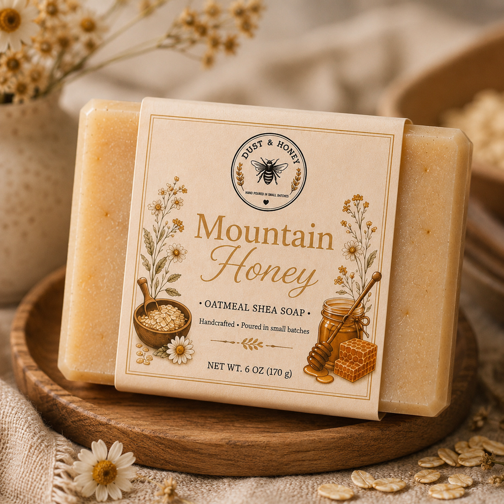 Mountain Honey • Oatmeal Shea Soap
