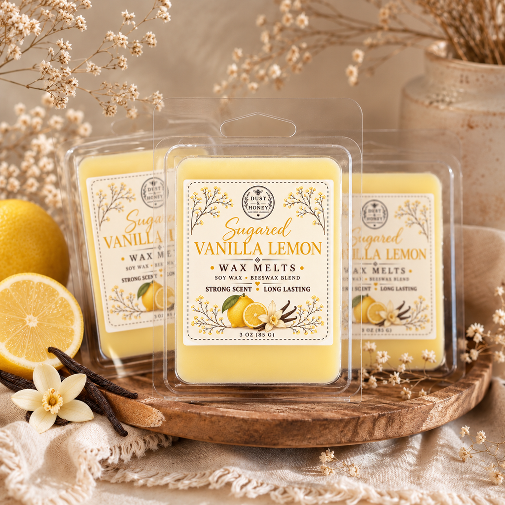 Sugared Vanilla Lemon • Wax Melts