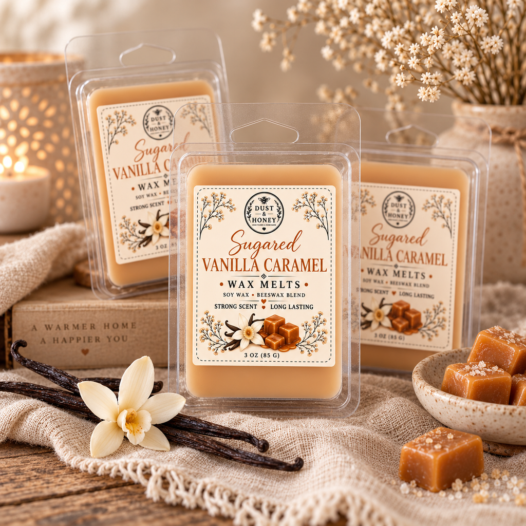 Sugared Vanilla Carmel • Wax Melts
